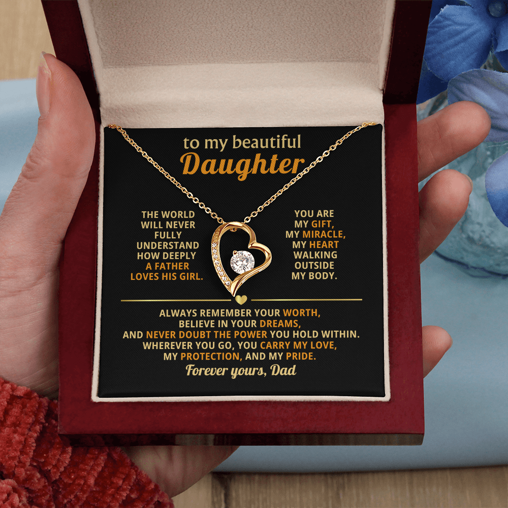 To My Daughter - Love Dad - Beautiful Gift Set