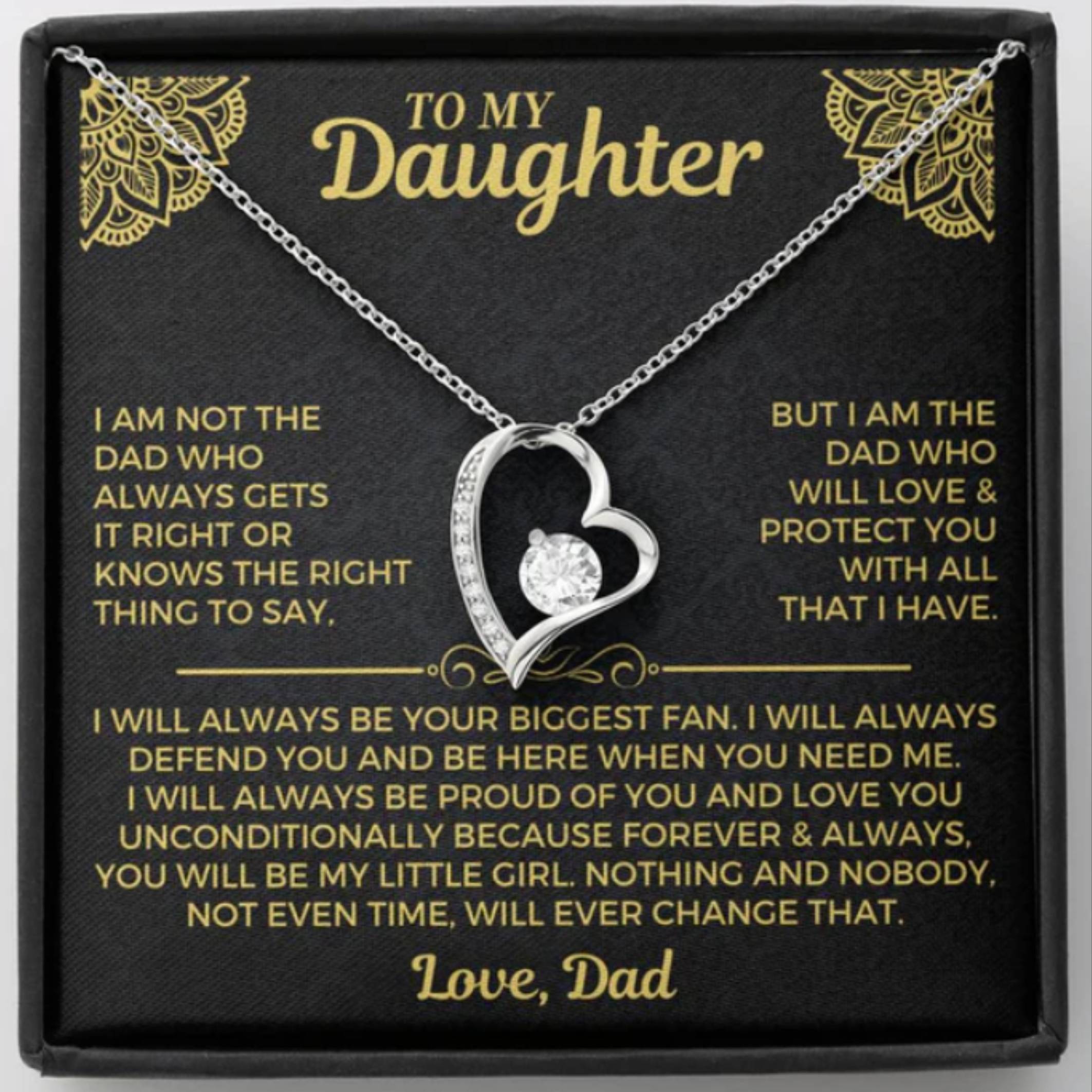To My Daughter - Love Dad - Beautiful Gift Set - SS559