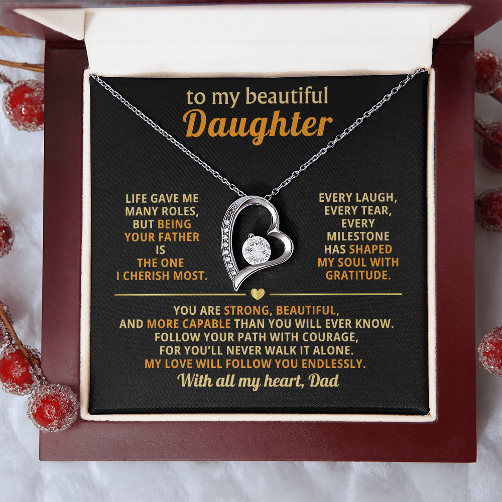 To My Daughter - Love Dad - Beautiful Gift Set (S324)
