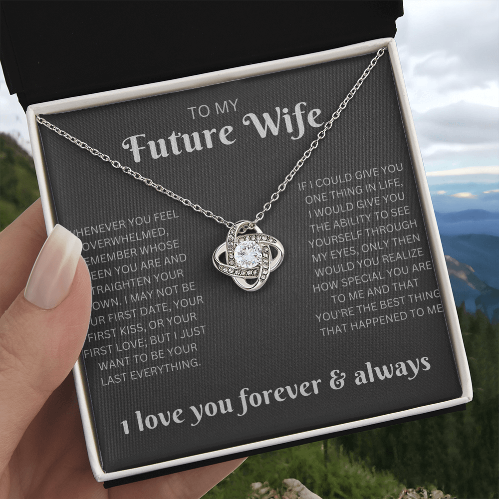 To My Future Wife Necklace Gift For Her From Husband