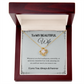 To My beautiful Wife - Love Knot Necklace Gift Set