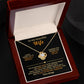 To My Wife Necklace - Love Knot Gift Set