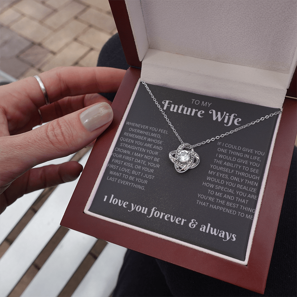 To My Future Wife Necklace Gift For Her From Husband