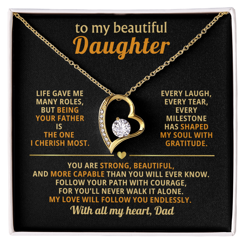 To My Daughter - Love Dad - Beautiful Gift Set (S324)