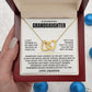 (Copy) [ALMOST SOLD OUT] To My Beautiful Granddaughter - Interlocked Hearts Necklace Gift Set - Eloura