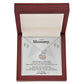 Forever in My Heart – Memorial Baby Feet Necklace Gift Set for Angel Baby - Eloura