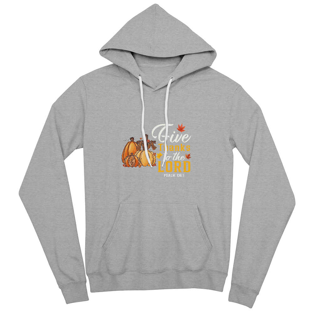 Thanksgiving Unisex Pullover Hoodie – Bella + Canvas 3719 | Perfect for Thanksgiving Gatherings - Eloura