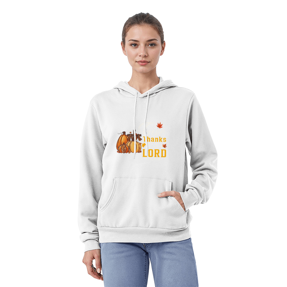 Thanksgiving Unisex Pullover Hoodie – Bella + Canvas 3719 | Perfect for Thanksgiving Gatherings - Eloura