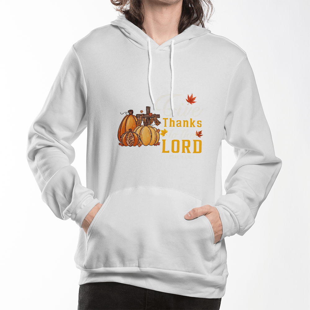 Thanksgiving Unisex Pullover Hoodie – Bella + Canvas 3719 | Perfect for Thanksgiving Gatherings - Eloura