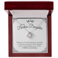 To My Badass Daughter - Love Knot Necklace Gift Set - Eloura