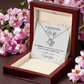 To My Beautiful Wife - Love Knot Necklace Gift Set - Eloura