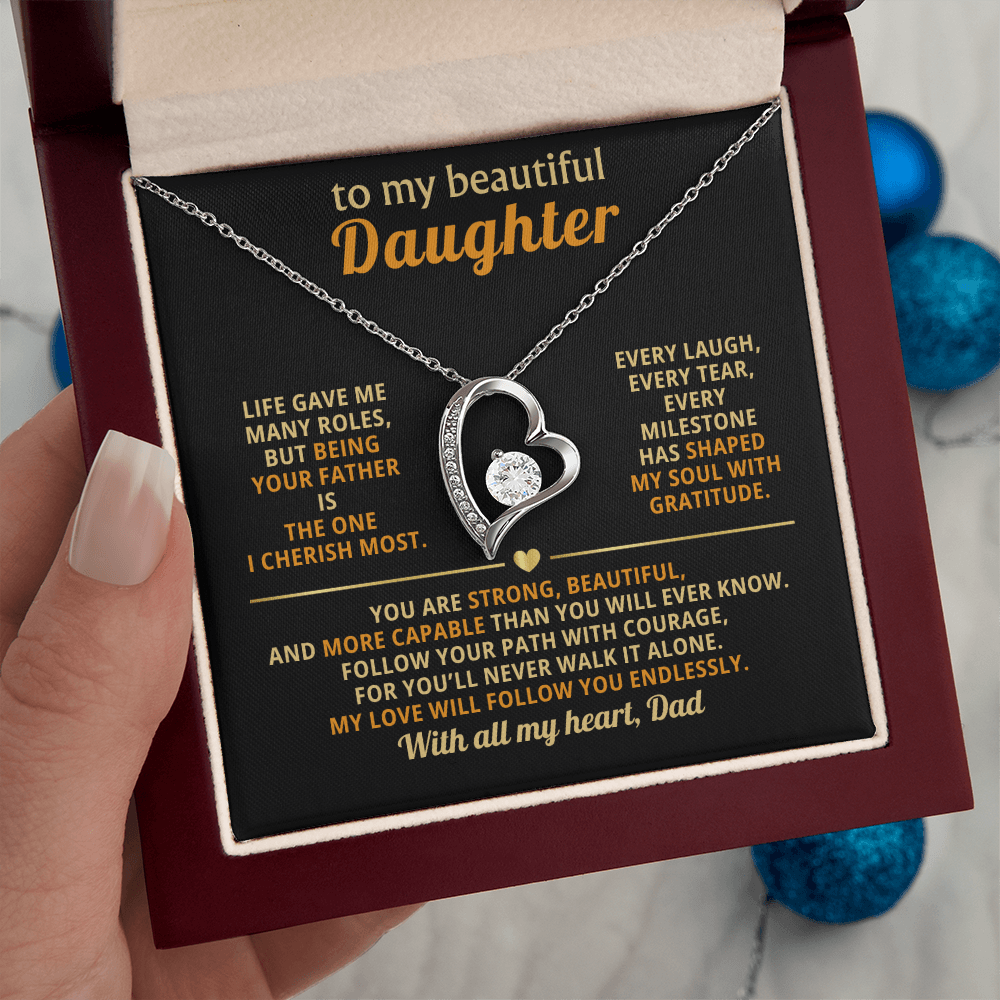 To My Daughter - Love Dad - Beautiful Gift Set (S324) - Eloura