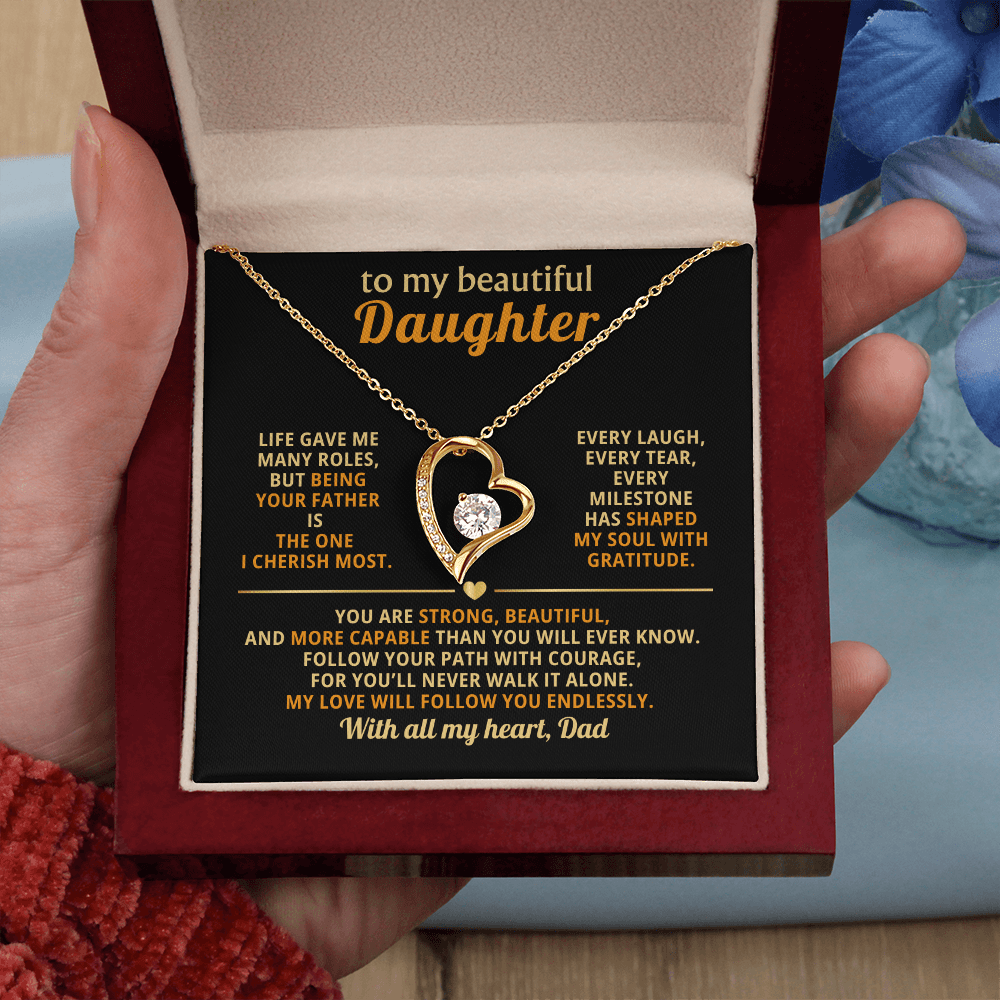 To My Daughter - Love Dad - Beautiful Gift Set (S324) - Eloura