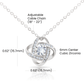 To My Daughter - Love Knot Necklace Gift Set - Eloura