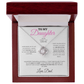 To My Daughter - Love Knot Necklace Gift Set - Eloura