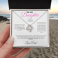 To My Daughter - Love Knot Necklace Gift Set - Eloura