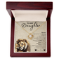 To My Daughter - Love Knot Necklace Gift Set - Eloura
