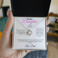 To My Daughter - Love Knot Necklace Gift Set - Eloura