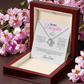 To My Daughter - Love Knot Necklace Gift Set - Eloura