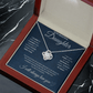 To My Daughter Necklace - Love Knot Gift Set - Eloura