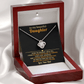 To My Daughter Necklace - Love Knot Gift Set - Eloura