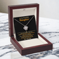 To My Daughter Necklace - Love Knot Gift Set - Eloura