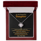 To My Daughter Necklace - Love Knot Gift Set - Eloura