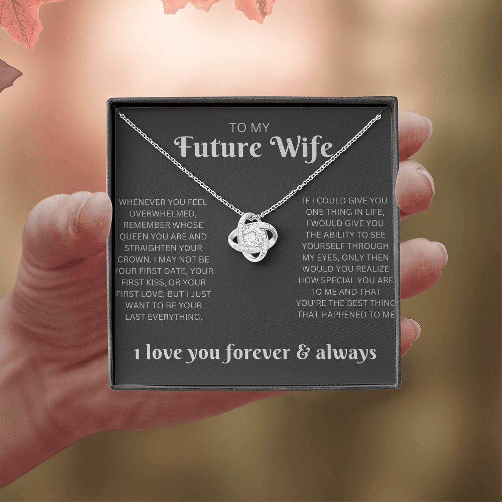 To My Future Wife Necklace Gift For Her From Husband - Eloura