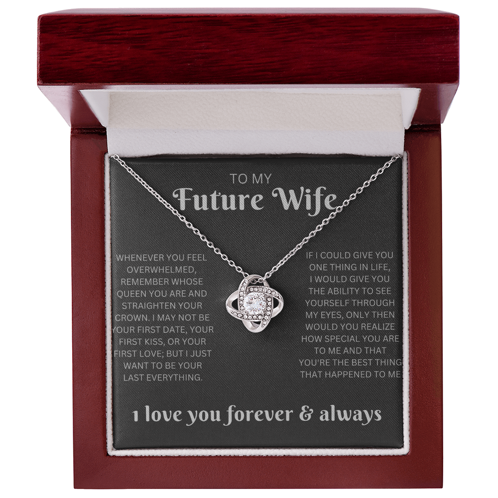 To My Future Wife Necklace Gift For Her From Husband - Eloura