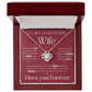 To My Gorgeous Wife - Love Knot Necklace Gift Set - Eloura