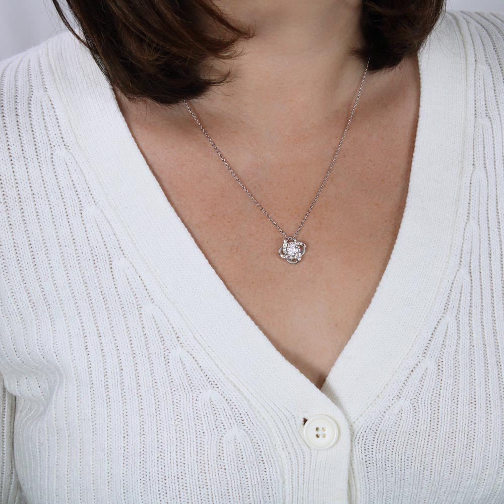 To My Wife - Love Knot Necklace Gift Set - Eloura