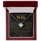To My Wife – Love Knot Necklace – Grow Old With You - Eloura