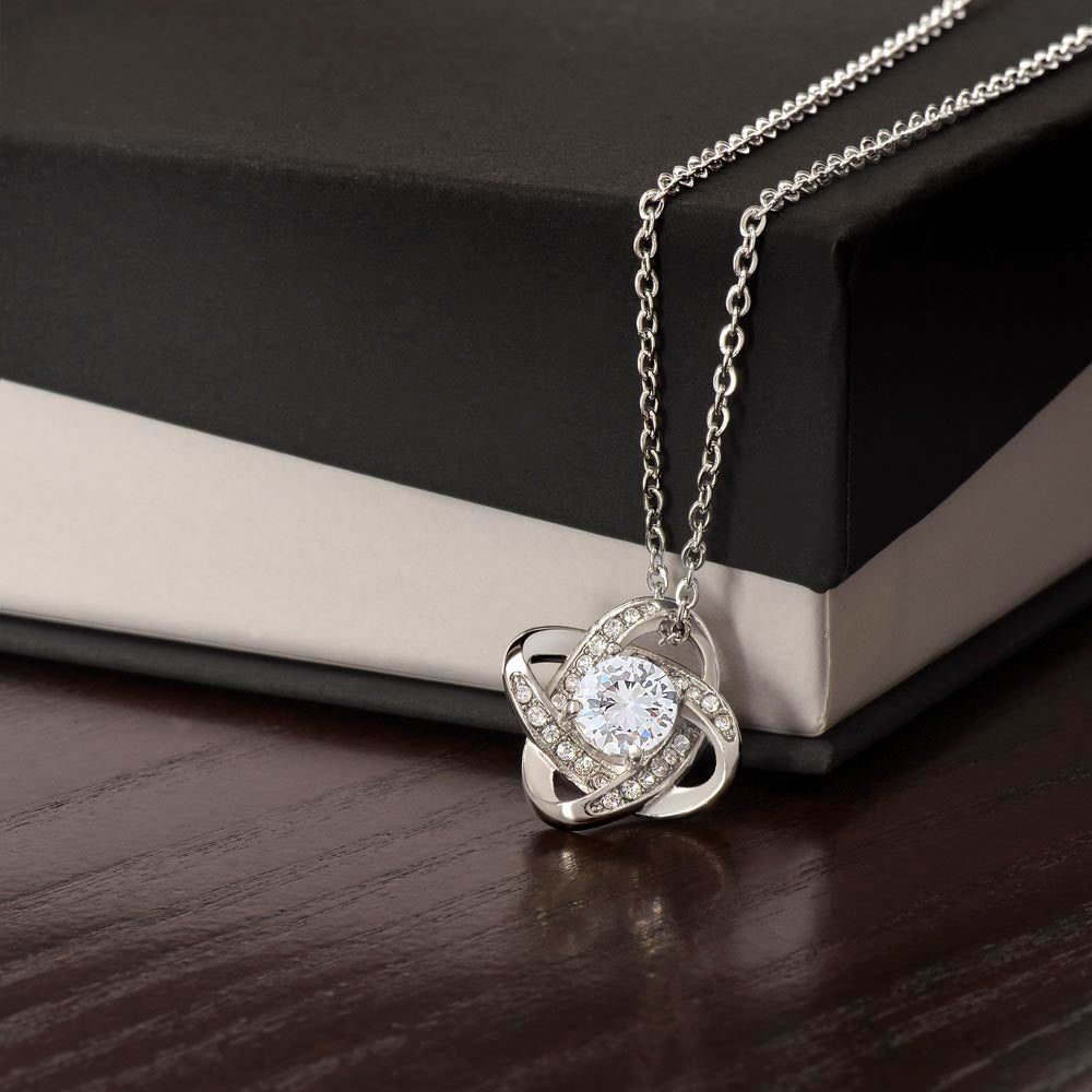 To My Wife – Love Knot Necklace – Your Last Everything - Eloura