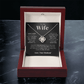 To My Wife – Love Knot Necklace – Your Last Everything - Eloura