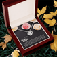 To My Wife Necklace - Love Knot Gift Set - Eloura