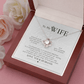 To My Wife Necklace - Love Knot Gift Set - Eloura