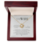 To My Wife Necklace - Love Knot Gift Set - Eloura