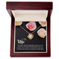 To My Wife Necklace - Love Knot Gift Set - Eloura