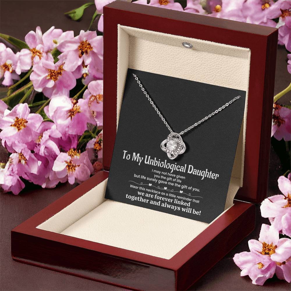 Unbiological Daughter Necklace Gift set - Eloura