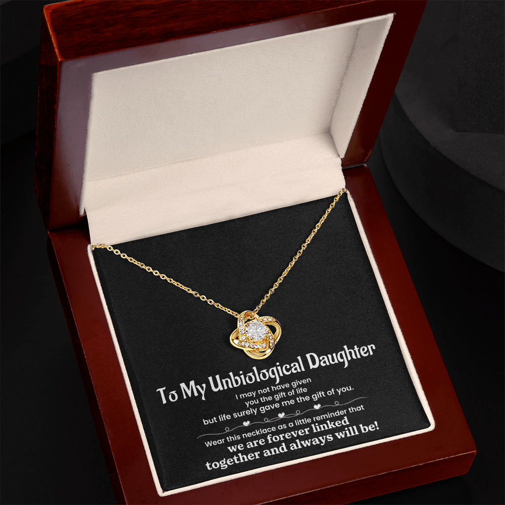 Unbiological Daughter Necklace Gift set - Eloura