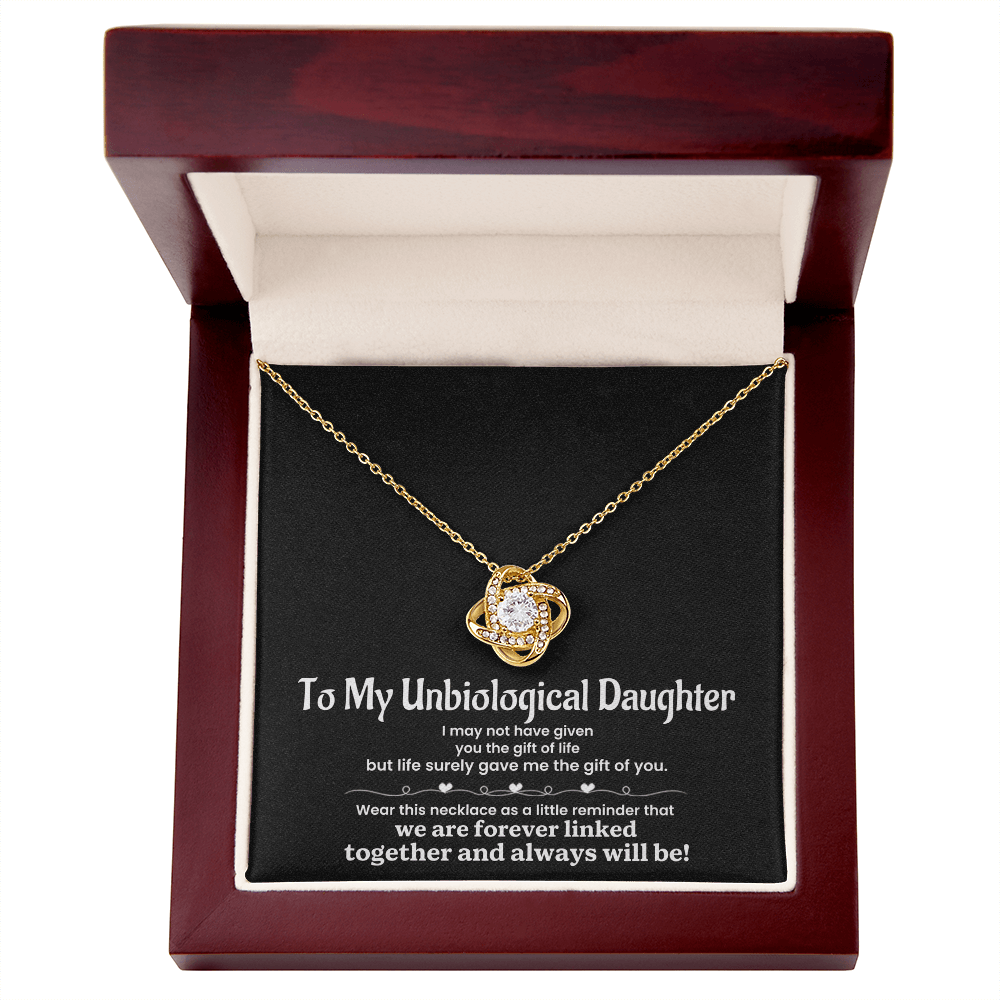 Unbiological Daughter Necklace Gift set - Eloura