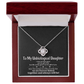 Unbiological Daughter Necklace Gift set - Eloura