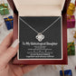 Unbiological Daughter Necklace Gift set - Eloura